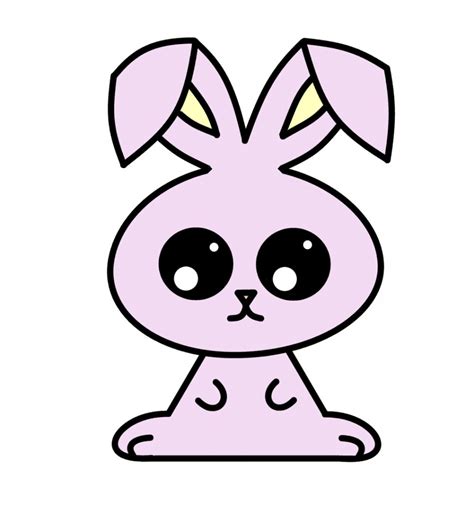 drawing a simple bunny.